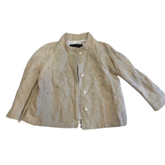 Zara Women’s Linen Jacket - Picture 8 of 9